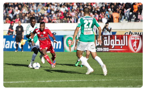 Dos à dos lors du derby