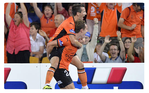 Brisbane Roar Brisbane se promène