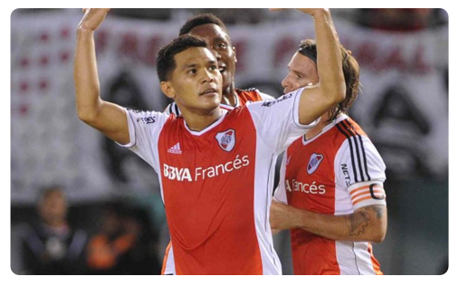 Teo Gutiérrez donne la 1ere place à River