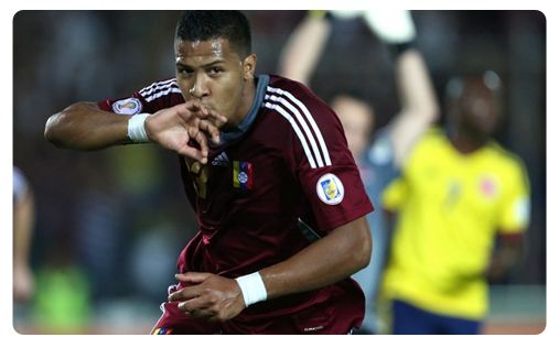 Salomon Rondon fait tomber la Colombie
